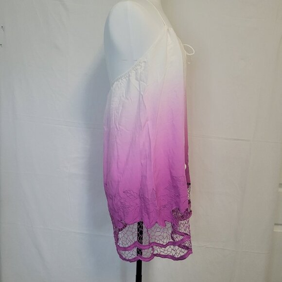 NWT Roxy Dip Dyed Halter Beach Cover Up Size 14 - Picture 2 of 13